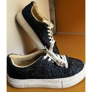 Betsey Johnson SB Sidny blue rhinestones Size 8M